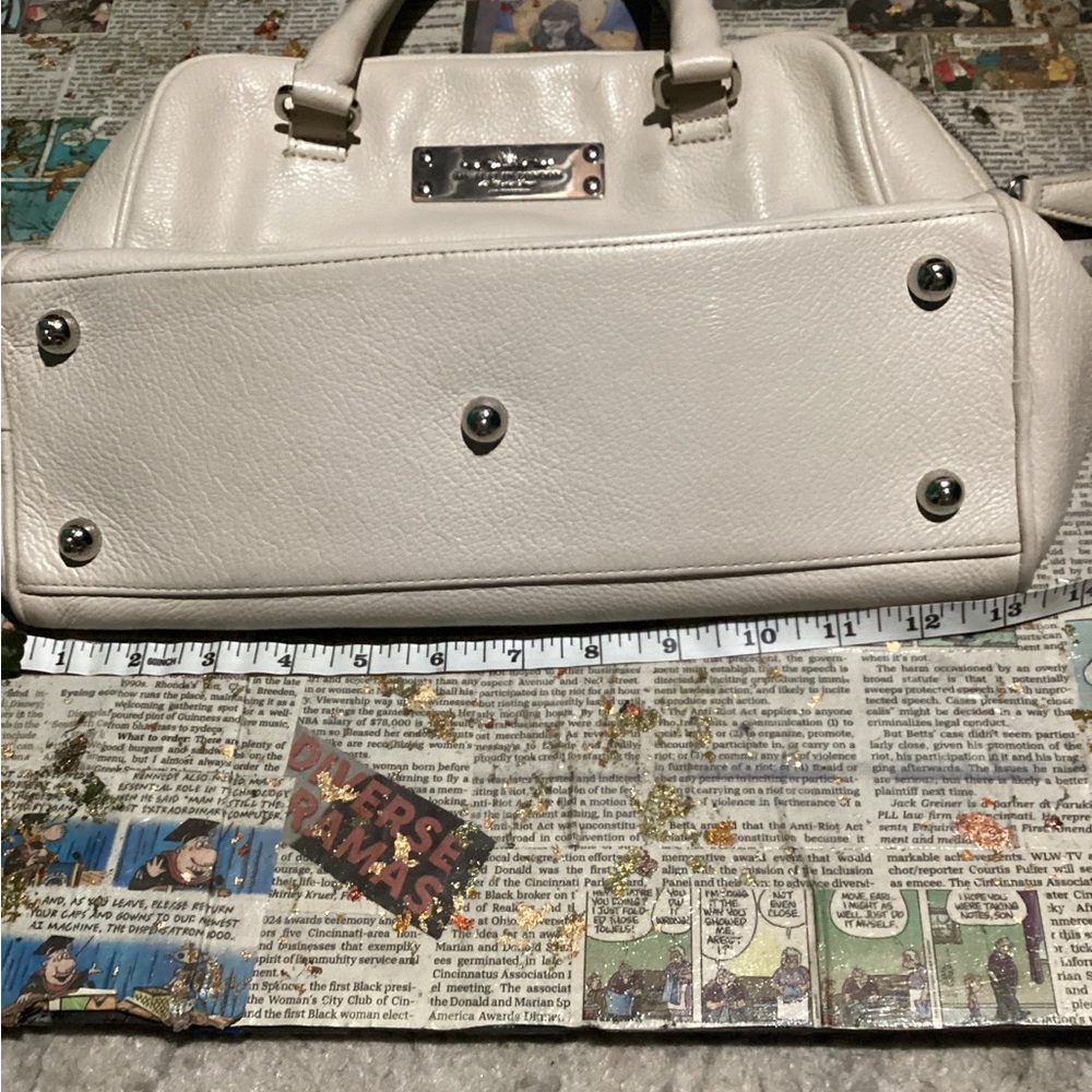 My Flat in London Broker Handbag Purse Satchel Leather 3067 - Picture 3 of 10